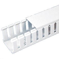 Panduit G3X3WH6 Wide Slot Wiring Duct No Cover