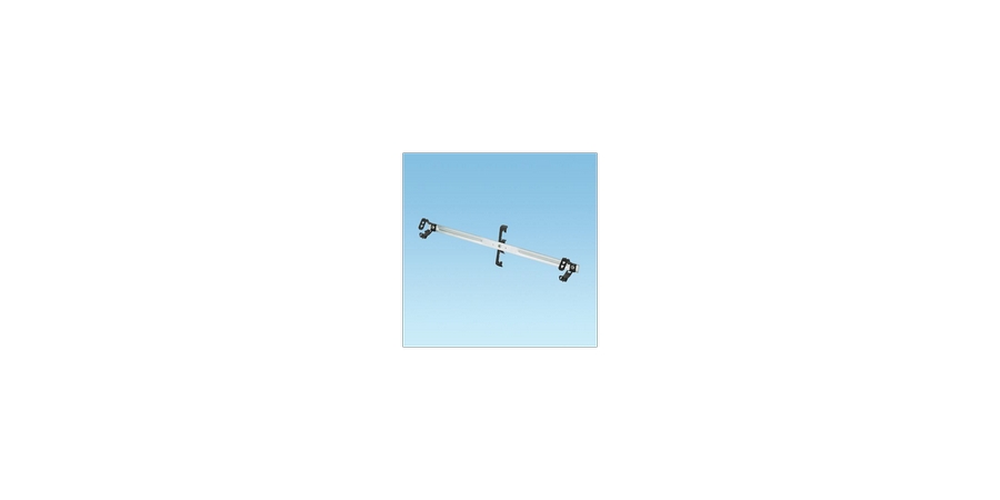 Box support assembly for 3/8 EMT/Rigid/IMC conduit with drop wire clip.