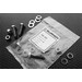 Silicon Bronze Hardware Kit, 1/4"-20 Stud: 2 Nos with Flat & Split Washers & Hex Nuts