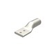 Aluminum Compression Lug, 2 Hole without Inspection Window, 1000 kcmil, 1/2" Stud, 1-3/4" Stud Hole Spacing, Al/Cu Rated, Tin Plated