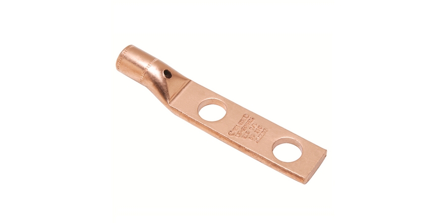 Compression Lug, 4/0 AWG, CU, 1.18 x 1.22 in., 1/2 in.