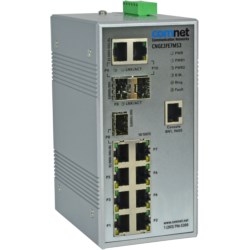 3 Port 1000Mbps + 7 Port 100Mbps Managed Switch, Includes Power Supply
