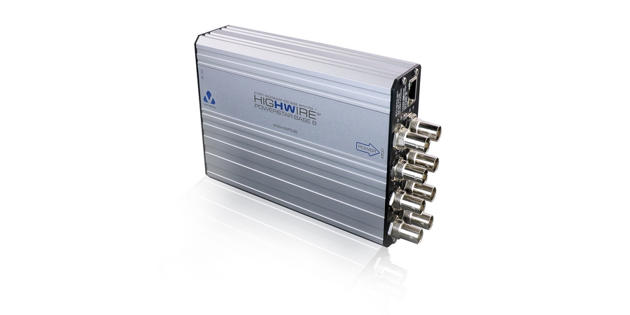 Video Encoder Ethernet Over Coax Base Unit, 8-Channel, For PoE