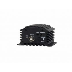 TruVision IP Encoder, 1 channel, 960H, Audio, Alarm, RS-485, PoE(802.3-af)/12VDC, Compact