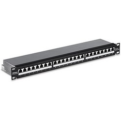 24-port Cat6A Shielded 1U Patch Panel