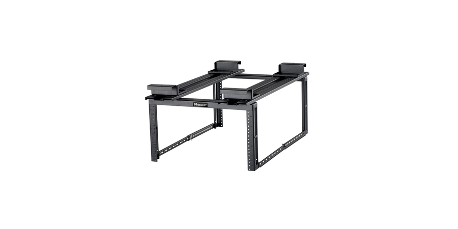 Overhead Distribution Rack,Black,14.3 in. Ht,Steel,19 in. Wd Mount,2 ...
