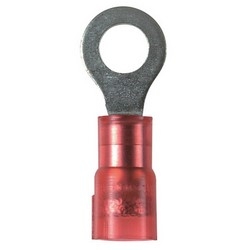 Ring Terminal, LOCKING FORK TERMINAL, FUNNEL ENTRY NYLON