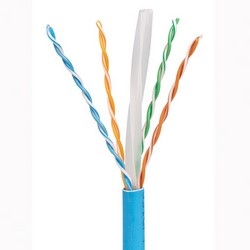 CAT6 UTP 4P 23AWG LSZH JACKET WHITE 305MT ROHS              EURO PALLET