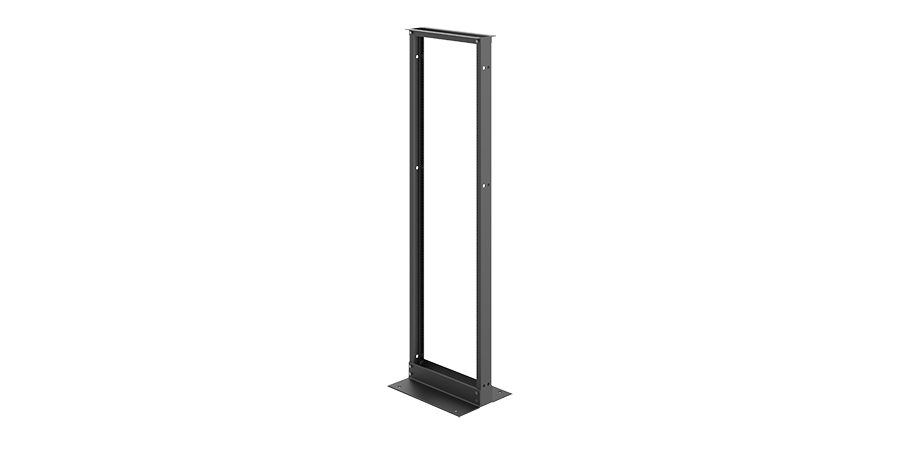 Frame Rack,RAL 9005 Jet Black,72 in. Ht,Powder Coated Aluminum,19 in ...