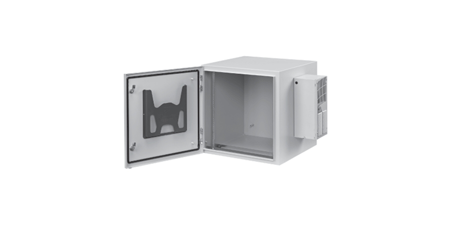 Single Door Cabinet, WxHxD: 23.62 x 24.09 x 24.02 in., Light Gray, 24. ...