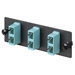 FAPW/3SC10GbE DPLX MM Adptrs AQZirc EA