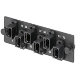 Opticom Fiber Adapter Panel 8 Key-Up/Key-Down MPO Adapters