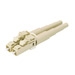 LC Duplex Multimode Fiber Optic Connector, Field Polish
