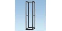 Adjustable Rack,Black,84 in. Ht,Powder Coated Steel,23 in. Wd Mount,4 ...