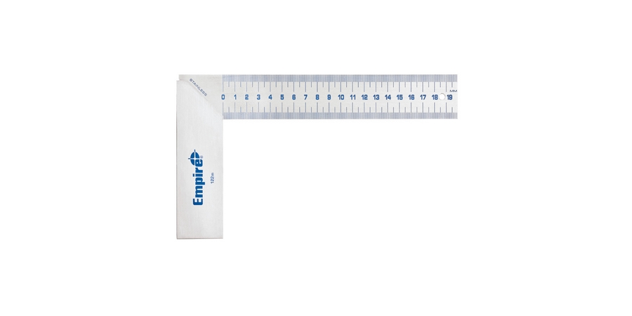 20 CM TRUE BLUE STAINLESS STEEL TRY SQUARE