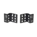PDU Bracket Kit 4-Post Black