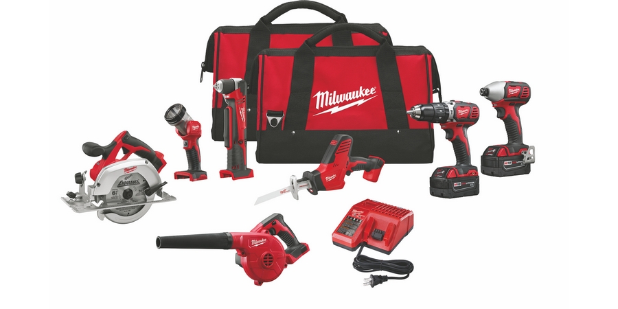 Combo Tool Kit, 7 -Piece, 18 V, Li-Ion Battery