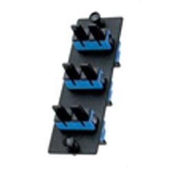 FAP with 3 SC Duplex Single-mode Adapters (Blue) Phos