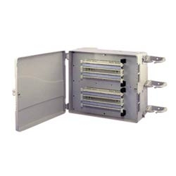BUILDING ENTRANCE PROTECTOR TYPE 489 50 PAIR, 110 IN/110 OUT WITH COVER COMCODE: 107894917