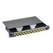 Fiber Tray With 12 Duplex SC Connectors