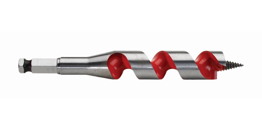 Bit; Ship Auger; Short; 7/8 in. Inside Diameter Hole; 6 in. Length; 7/ ...