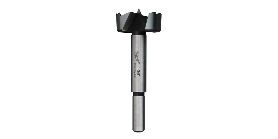 Forstner Bit, 3/4 in. ID Hole, 3-1/2 in. L, 3/8 in. Shank