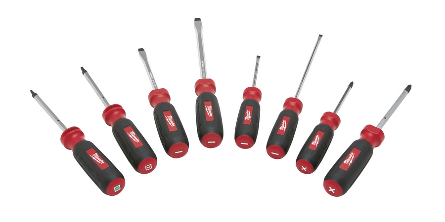 8 PC. SCREWDRIVER SET WITH SQUARE RECESS