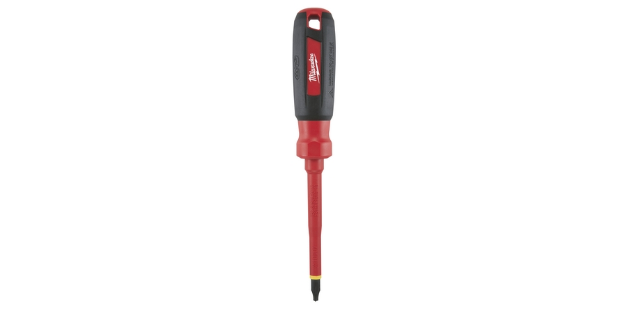 Insulated Screwdriver, ECX , 4 in. L Round Shaft, 1000 V
