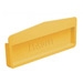 FiberRunner End Cap Fitting 12x4 Yellow