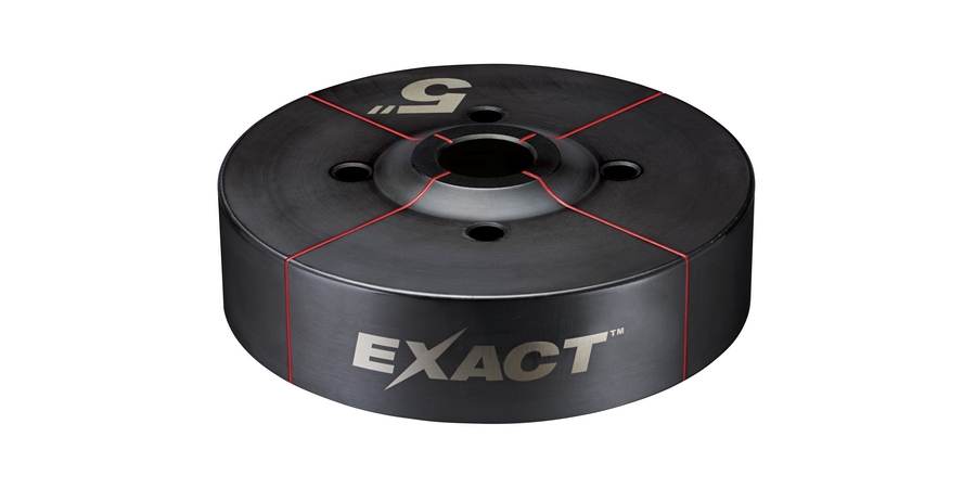 Knockout Die, Round, 5 in. KO Cond/Pipe, 5-5/8 in. ID KO