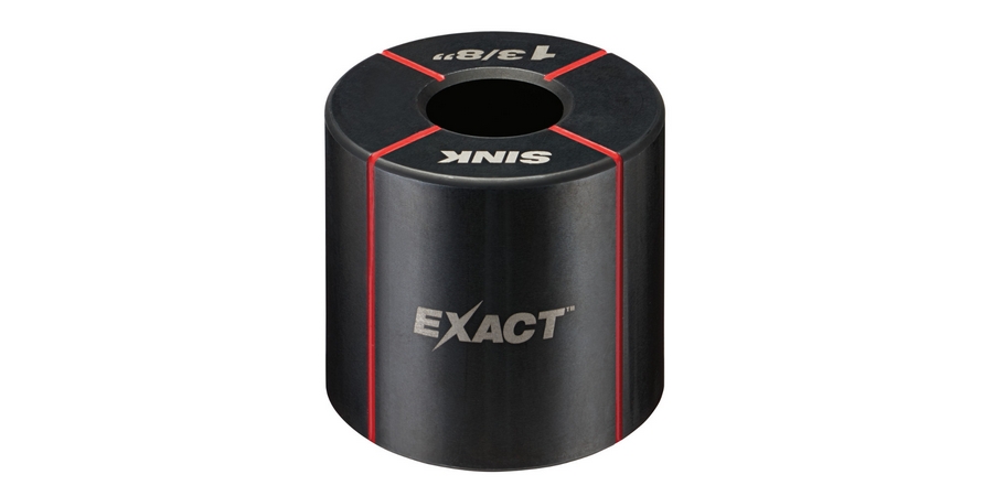 Knockout Sink Die, Round, 1 in. KO Cond/Pipe, 16 ga