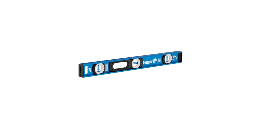 Level, Aluminum, Blue, LxW: 24 x 2-1/2 in.