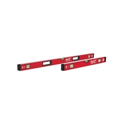 Milwaukee 24 in./48 in. REDSTICK Box Level Set