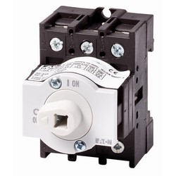 Main Switch, 3 Pole, 25 A, Rear Mounting