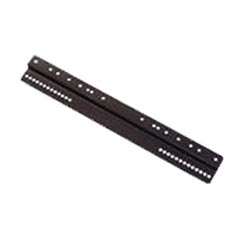 Mounting Bracket, Runway to Adjustable QuadraRack/ServerRack, Black