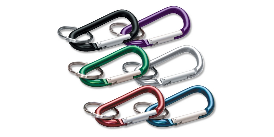 Key Clip, Aluminum, 2-3/8 in. L