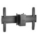 TV Mount, Large Flat Panel, Ceiling, Universal, Landscape, +5/-20 Degree Tilt, 125 Lb Load, 26.8" Width x 6.4" Depth x 16.5" Height, Black