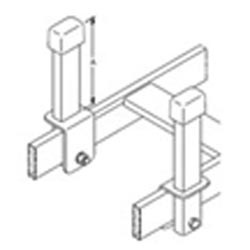 Server Rack Retaining Post for Cable Runway