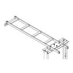 Cable Runway Wall to Rack Kit; 12"W x 54"L; Gray