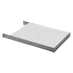 Fixed Shelf, non-vented; 19"W x 3.5"H x 18"D (460 mm); Gray; UL Listed