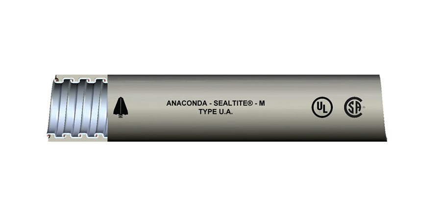 Thermoplastic PVC Jacket with integral bonding wire, 3/4
