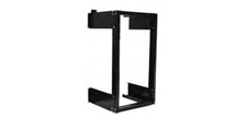 Equipment Rack,Black,76.2 in. Ht,Aluminum,19 in. Wd Mount,Wall Rack,40U ...