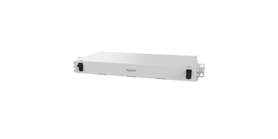 UHD FIBER ENCLOSURE, PATCH, UHD-B, 1U, WHITE, CONCISE