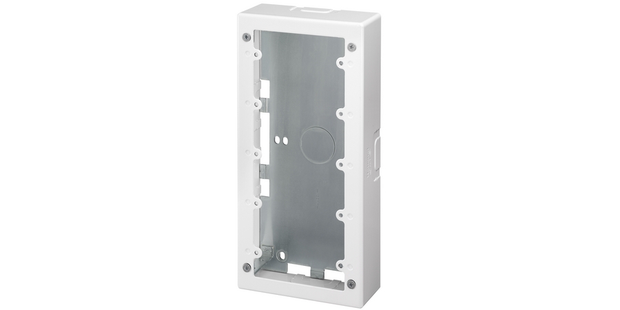 Back Box, Height 258.5mm, Depth 50.5mm, Width 124mm