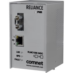 Substation-Rated 10/100 Mbps Ethernet, ST, redundant 36 to 59 VDC inputs, Multimode