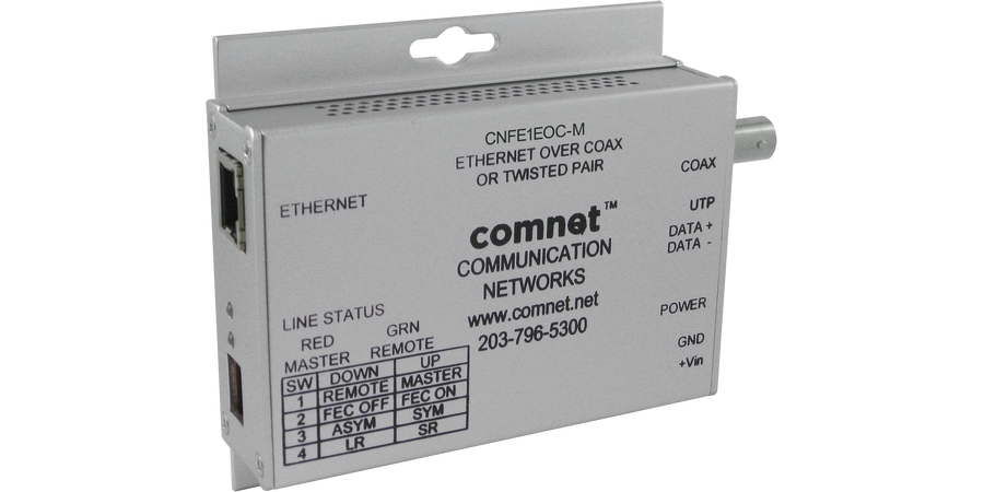 LAN Modem,1 Port,Fast Ethernet,90 Mbps,12 to 27 VDC,0 C Operating Min ...