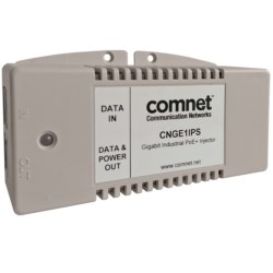 Industrial Gigabit Power over Ethernet Midspan Injector, 10/100/1000T(X), Compatible with IEEE802.3at