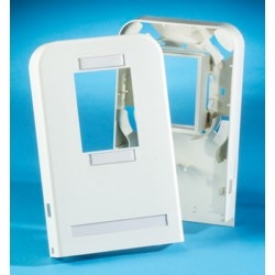 Series II Fib-or-Cop Multimedia Workstation Outlet