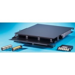 1U RACK MOUNT FIBER CABINET FOR PATCHING APPLICATIONS
