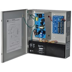 Power Supply Charger, 8 PTC Outputs, 12/24VDC @ 4A, 115/220VAC, Supervision, BC300 Enclosure
